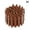 Brown, variant on Miniature Fairy Garden Fence,35.1inch Long Wood Miniature Decorative Picket Border Barrier Wooden for Bo Mini Ornament Fence C0F3