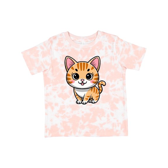 Inktastic Orange Tabby Cat Kitty Boys or Girls Toddler T-Shirt