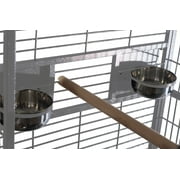 9004030 White Dome Top Bird Cage, by A&E Cage Company