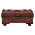 thumbnail image 3 of Paper Pumping Case, Paper Pumping Box Wooden Retro Rivet With Hinges For Living Room, 3 of 8