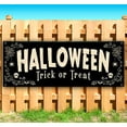 thumbnail image 1 of Halloween Trick Or Treat  13 Oz Banner | Non-Fabric | Heavy-Duty Vinyl Single-Sided With Metal Grommets, 1 of 6
