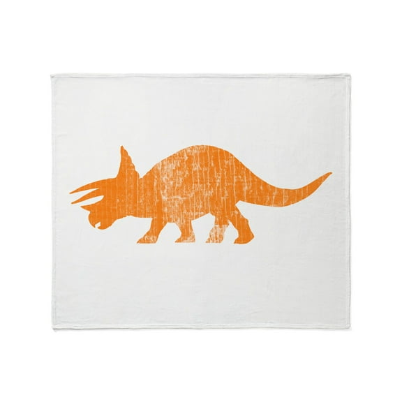 CafePress - Triceratops Throw Blanket - Soft Fleece Throw Blanket, 50"x60" for All Ages