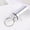 Silver, variant on Waterproof Aluminum Pill Box Bottle Cache Drug Holder Keychain Medicine Box