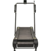 Signature Fitness SF-S2 Sprint Demon - Motorless Curved Sprint Treadmill with Adjustable Levels of Resistance - 300 lb Capacity