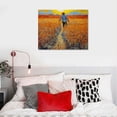 thumbnail image 4 of COMIO A&amp;T ARTWORK The World Classic Art Reproductions, Giclee Canvas Prints Wall Art for Home Decor, 4 of 4