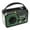 Army Green, variant on Peggybuy 16000mAh AM/FM/WB NOAA Emergency Weather Radio LED Flashlight Reading Lamp Bluetooth-Compatible 5.3 Speaker for Outdoor Survival