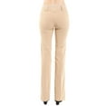 thumbnail image 5 of Made by Olivia Women's Relaxed Boot-Cut Office Pants Trousers Slacks, 5 of 6