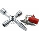 thumbnail image 1 of Llave Universal para armario eléctrico, llave triangular, llave cuadrada, tren, armario eléctrico, elevador, herramienta manual multifunción Vhermosa BST3069438, 1 of 5