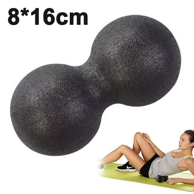 Material deportivo de interior Peanut Massage Ball , Double Lacrosse Massage Ball & Mobility Ball for Physical Therapy ,Deep Tissue Massage Tool for Myofascial Release Ormromra 220388-1
