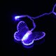 thumbnail image 4 of Cortina de luces LED con forma de mariposa azul, decoración navideña para bodas, enchufe estadounidense, 4 of 5
