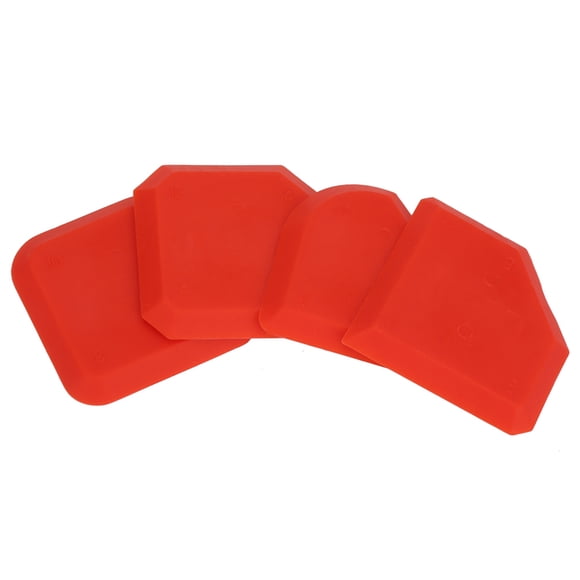 4pcs Silicone Sealant Remover Smoother Finisher Scraper Cleaner Caulking Tool Kit for Molding Grouting Scraping for Household Sealants Fillers Grout