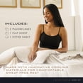 thumbnail image 4 of Juego de sábanas SHEEX Active Comfort Cooling Queen Parchment, 4 of 8