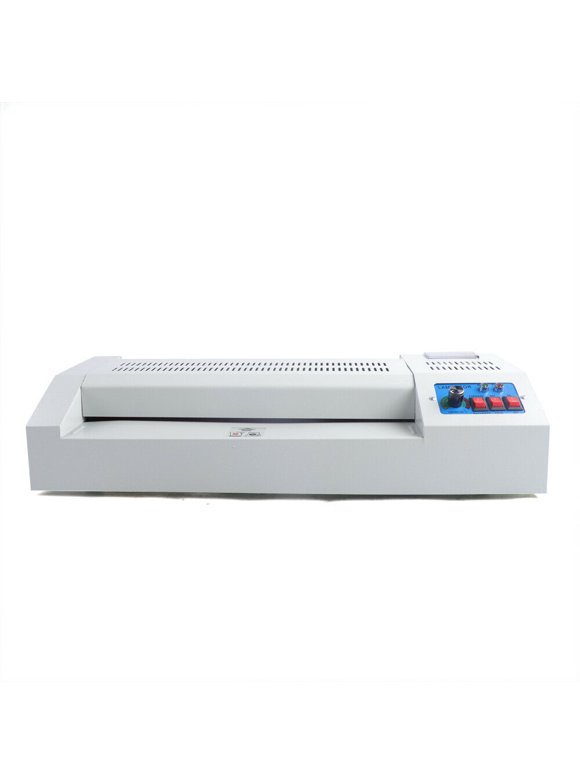 Oukaning Laminator Machine 12.5" A3 A4 Hot Cold Film Laminating Machine for Home Office School 600W 110V