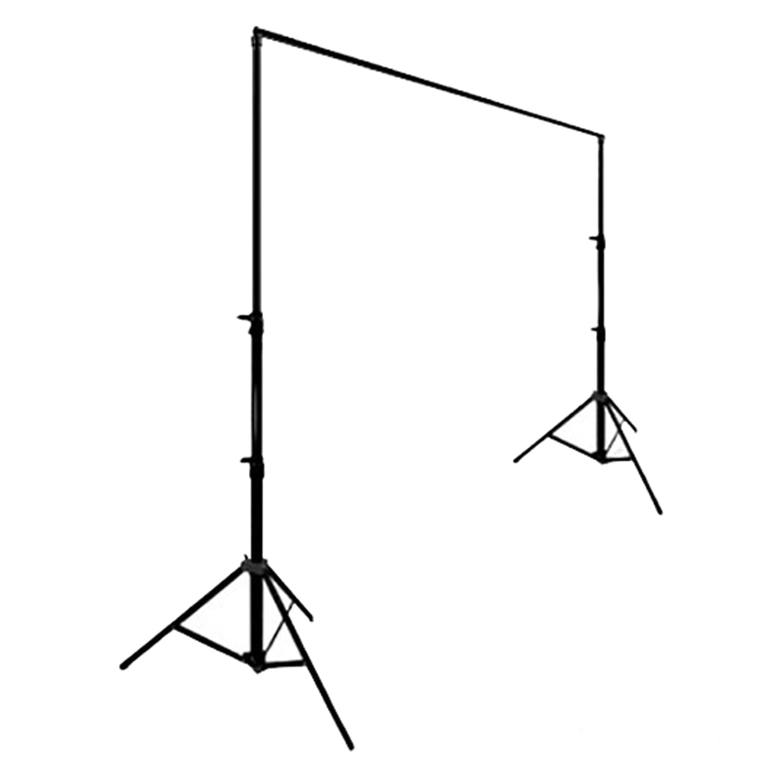 BalsaCircle Black 10 feet x 10 feet Photo Backdrop Stand Kit Studio Background Wedding Party Photo Booth - Walmart.com