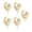 3, variant on 5Pieces Eid Theme Cake Toppers Set Party Supplies Elegant Cake Ornament Acrylic Texture for Creative Holiday Dessert
