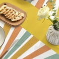 thumbnail image 4 of Summer Tablecloth 60×84 Inch Rectangular, Hello Sunshine Rainbow Spring Washable Table Cover for Party Picnic Dinner Decor, 4 of 6