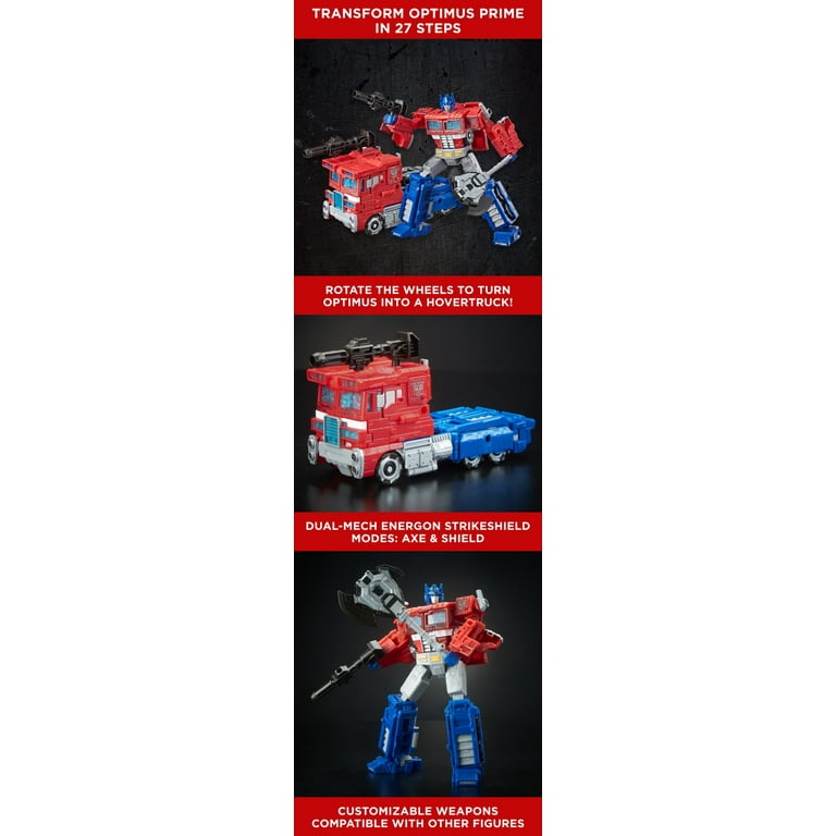 Transformers siege sale optimus prime walmart