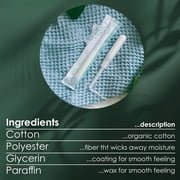 L. Organic Cotton Light and Regular Absorbency Tampon 30 MIX 2X