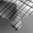 thumbnail image 4 of Black Gray and White Checkered Pattern Rectangle Tablecloth 60"x120",Waterproof Polyester Rectangle Table Cloth, Wipeable Spillproof Polyester Tablecloth for Dining, Camping, Indoor and Outdoor, 4 of 6