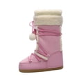 thumbnail image 3 of Botas de nieve de invierno para mujer, antideslizantes, ligeras, mantienen los zapatos calientes para excursionistas al aire libre 35 a 37, 3 of 8
