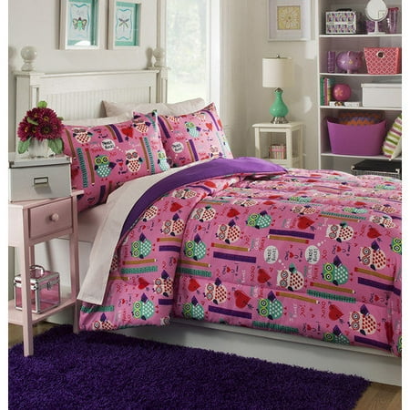 Josh Posh Kidz Girls Rule 3 Piece Comforter Set Walmart Com