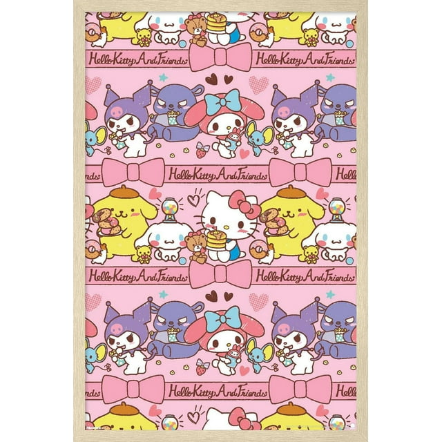 Hello Kitty et ses amis : 25 heures de goûter - Collage