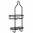 thumbnail image 4 of Utopia Alley Rustproof Aluminum Shower Caddy for Shower Heads - Hanging Shower Caddy Organizer with 2 Shelves & Hooks, Handheld Shower Head, Tall Bottle Rack - Matte Black Finish, 4 of 9