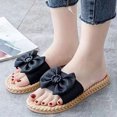thumbnail image 4 of zuwimk Platform Sandals,Women Comfortable Flower Clip Toe Summer Beach Sandals Fashion Ladies Bohemia Platform Dress Shoes Black, 4 of 5