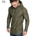 thumbnail image 1 of Sudadera con capucha para hombre Sudadera con capucha de algodón que absorbe el sudor Sudadera con capucha de manga larga, XL, Verde Advancent AP000756-14, 1 of 7