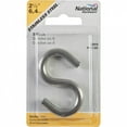 thumbnail image 2 of National Manufacturing & Spectrum Brands HHI 257856 2.5 Po. Crochet en Acier Inoxydable Lourd, 2 of 2
