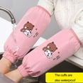 thumbnail image 4 of comerut 1 Pair of Anti-fouling Sleeve Cover Waterproof Cute Cartoon Pattern Dirty Resistant Protective Cuff Design Dirt-proof Hand Sleeves, 4 of 8