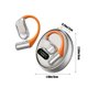 thumbnail image 3 of Auriculares deportivos Bluetooth de plástico con cancelación de ruido, sonido envolvente 5.4, deportivos, abiertos, con micrófono doble, batería alta y baja latencia., 3 of 6
