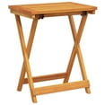 thumbnail image 5 of vidaXL Garden Table Natural wood Solid acacia wood with an oil finish, 5 of 5