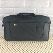 HLONK 360 Protective Laptop Shoulder Bag 14 inch Computer Bag Messenger Shoulder Bag for Laptop or Tablet Work Bag Business Travel Office Black