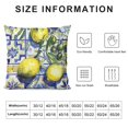 thumbnail image 5 of Nawypu  Throw Pillow Covers Lemon Grape Pattern Square Pillowcase for Home Decor Sofa Car Bedroom Pillow case, 5 of 5