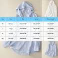 thumbnail image 3 of aidice Shirts for Women Casual Drawstring Hooded Button up Long Sleeve Loose Comfy Casual Summer Tops, 3 of 9