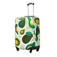 thumbnail image 2 of Daiia Green Avocado Luggage Cover, Thickened Washable Travel Luggage Covers, Elastic Unique Baggage Covers for 18-20 inch Luggage-Medium, 2 of 9