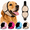 Beige, variant on Dog Anxiety Calming Head Wrap Noise Reduction Ear Cover for Fireworks Thunderstorm Travel Adjustable Soft Comfort Fit for Dogs