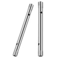 thumbnail image 1 of FUTUREORYY 2 Pcs Clé à Robinet en Acier Inoxydable Argenté pour Installation de Robinet 18.5X0.5In, 1 of 8