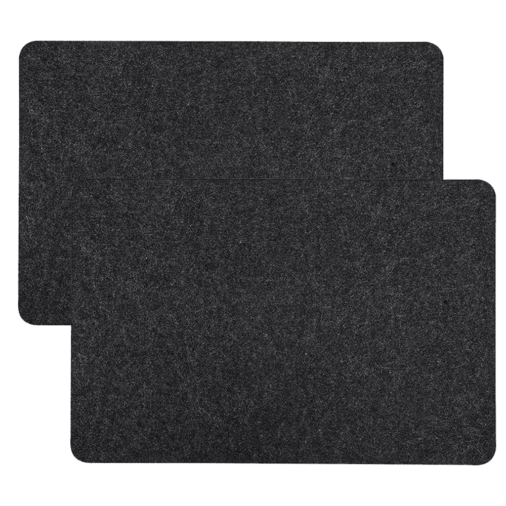 Zell Heat Resistant Mats for Air Fryer Coffee Maker Kitchen Countertop, 4 Pcs 16 x 12 in Nonslip Silicone Appliance Slider for Cosori Ninja Foodi Air