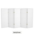 thumbnail image 6 of Red Lantern 4 ft. Short Double Cross Shoji Screen - White - 5 Panels, 6 of 6