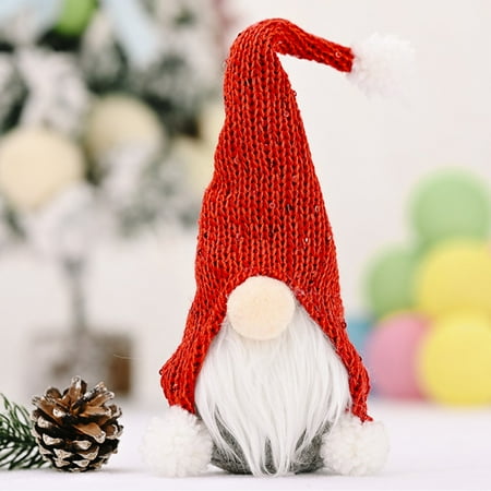 

Christmas Forest Old Man Creative New Faceless Doll Plush Doll Pendant