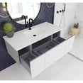 thumbnail image 2 of Vitri 48" Cloud White Wall Hung Bathroom Vanity Cabinet, 2 of 3