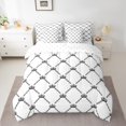 thumbnail image 2 of Erosebridal Crown Pattern Bed in a Bag Full size,Valentine’S Day Bed Set,Princess Decor,Reversible,Breathable,7-Piece, 2 of 5