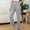 Gray, variant on Women's Comfy Stretch Drawstring Wide Leg Lounge Casual Pants Pajamas Bottoms Dance Bottoms Green
