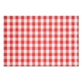 thumbnail image 2 of Napperons à Carreaux Rouges Vichy Coloré Napperons pour Fêtes et Décorations de Table de Noël-Carreaux Rouges 9 Lot de 4, 2 of 7