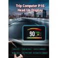 thumbnail image 4 of Acaige Obd2 Hud Upside Down Hd Tft Car Speed Windshield Projector Head-Up Display Speedometer Auto Alarm Obd Obdii Oil Water Temp Gauge, 4 of 5