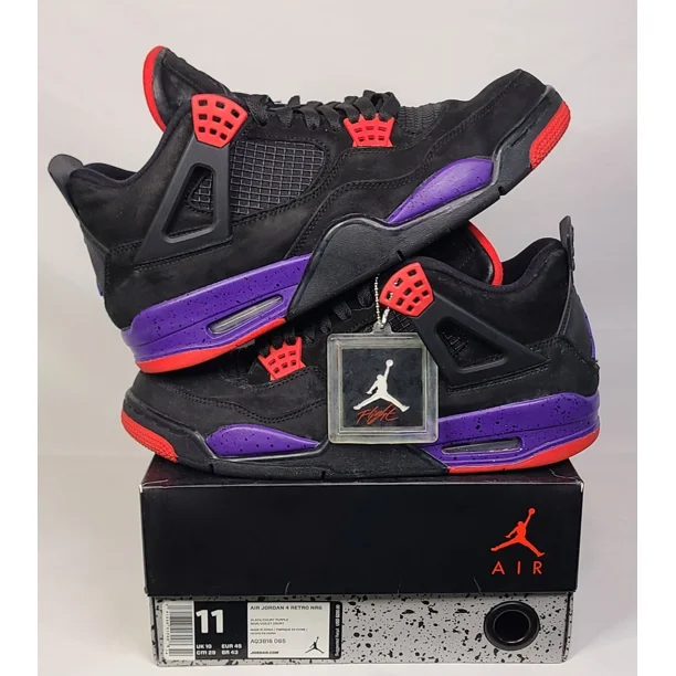 Ni-k-e Jordan 4 Retro NRG Raptors 2018 | Mens 11 | OG Box & Hangtag OVO Toronto Theme