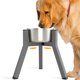 thumbnail image 1 of Tazón Elevado para Perros Grandes, Soporte Gris Ajustable de 7 a 10.6 Pulgadas, 1 of 6