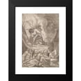 thumbnail image 2 of Francesco Badens 11x14 Black Modern Framed Museum Art Print Titled - Christ in the Garden Of&nbsp;Gethsamane, 2 of 5